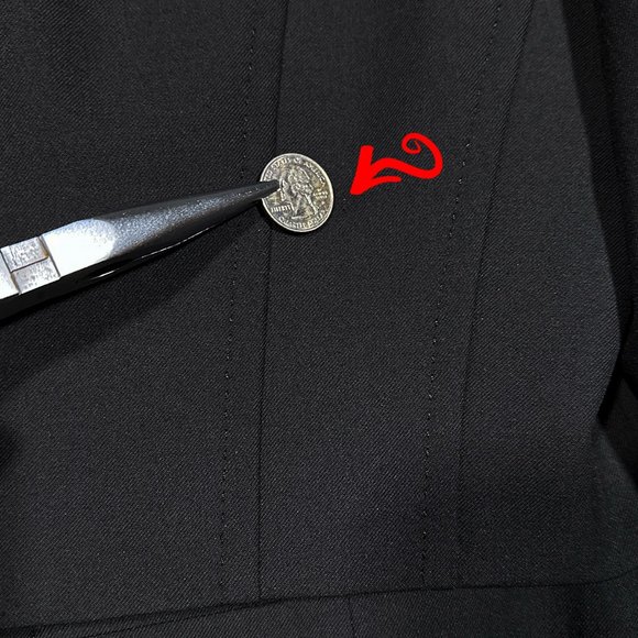 NWT Anne Klein‎ Two Piece Poetry Jacket/Dress Stretch Petite Size 4P - Picture 11 of 15